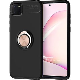 Microsonic Samsung Galaxy Note 10 Lite Kickstand Ring Holder Kırmızı Kılıf