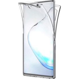 Microsonic Samsung Galaxy Note 10 Plus 6 Tarafı Tam Full Koruma 360 Clear Soft Şeffaf Cep Telefonu Kılıf
