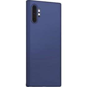 Microsonic Samsung Galaxy Note 10 Plus Matte Silicone Lacivert Kılıf