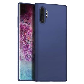Microsonic Samsung Galaxy Note 10 Plus Matte Silicone Lacivert Kılıf