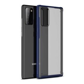 Microsonic Samsung Galaxy Note 20 Frosted Frame Lacivert Kılıf
