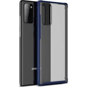 Microsonic Samsung Galaxy Note 20 Frosted Frame Lacivert Kılıf