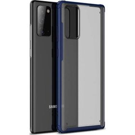 Microsonic Samsung Galaxy Note 20 Frosted Frame Lacivert Kılıf