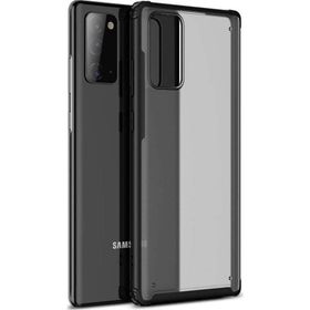 Microsonic Samsung Galaxy Note 20 Frosted Frame Siyah Kılıf