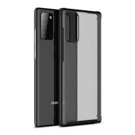 Microsonic Samsung Galaxy Note 20 Frosted Frame Siyah Kılıf