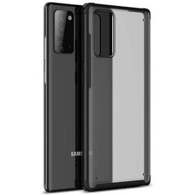 Microsonic Samsung Galaxy Note 20 Frosted Frame Siyah Kılıf