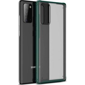 Microsonic Samsung Galaxy Note 20 Frosted Frame Yeşil Cep Telefonu Kılıf