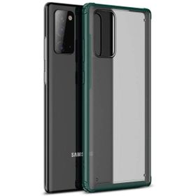 Microsonic Samsung Galaxy Note 20 Frosted Frame Yeşil Cep Telefonu Kılıf