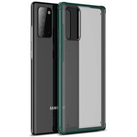 Microsonic Samsung Galaxy Note 20 Frosted Frame Yeşil Cep Telefonu Kılıf