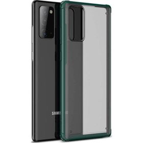 Microsonic Samsung Galaxy Note 20 Frosted Frame Yeşil Cep Telefonu Kılıf