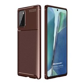 Microsonic Samsung Galaxy Note 20 Legion Series Kahverengi Cep Telefonu Kılıf