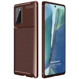 Microsonic Samsung Galaxy Note 20 Legion Series Kahverengi Cep Telefonu Kılıf