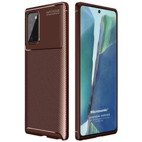 Microsonic Samsung Galaxy Note 20 Legion Series Kahverengi Cep Telefonu Kılıf