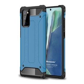 Microsonic Samsung Galaxy Note 20 Rugged Armor Mavi Cep Telefonu Kılıf
