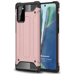 Microsonic Samsung Galaxy Note 20 Rugged Armor Rose Gold Cep Telefonu Kılıf