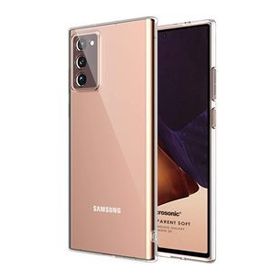 Microsonic Samsung Galaxy Note 20 Soft Beyaz Transparent Telefon Kılıfı