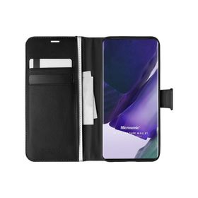 Microsonic Samsung Galaxy Note 20 Ultra Delux Leather Wallet Kırmızı Kılıf