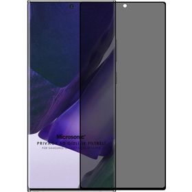 Microsonic Samsung Galaxy Note 20 Ultra Privacy 5D Gizlilik Filtreli Siyah Cam Ekran Koruyucu