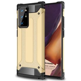 Microsonic Samsung Galaxy Note 20 Ultra Rugged Armor Gold Cep Telefonu Kılıf