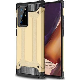 Microsonic Samsung Galaxy Note 20 Ultra Rugged Armor Gold Cep Telefonu Kılıf