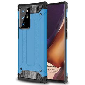 Microsonic Samsung Galaxy Note 20 Ultra Rugged Armor Mavi Cep Telefonu Kılıf