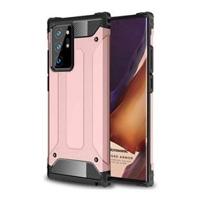 Microsonic Samsung Galaxy Note 20 Ultra Rugged Armor Rose Gold Cep Telefonu Kılıf