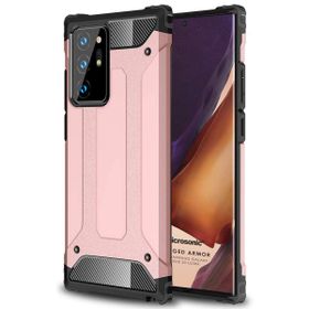 Microsonic Samsung Galaxy Note 20 Ultra Rugged Armor Rose Gold Cep Telefonu Kılıf