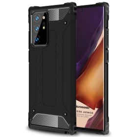Microsonic Samsung Galaxy Note 20 Ultra Rugged Armor Siyah Kılıf