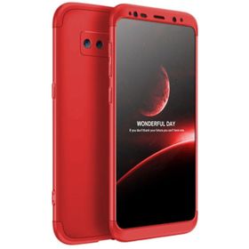 Microsonic Samsung Galaxy Note 8 Double Dip 360 Protective Kırmızı Kılıf