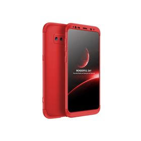 Microsonic Samsung Galaxy Note 8 Double Dip 360 Protective Kırmızı Kılıf
