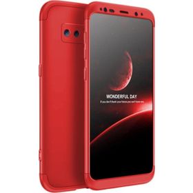 Microsonic Samsung Galaxy Note 8 Double Dip 360 Protective Kırmızı Kılıf