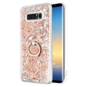 Microsonic Samsung Galaxy Note 8 Glitter Liquid Holder Kılıf