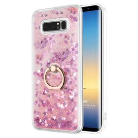 Microsonic Samsung Galaxy Note 8 Glitter Liquid Holder Kılıf
