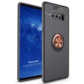 Microsonic Samsung Galaxy Note 8 Kickstand Ring Holder Kılıf