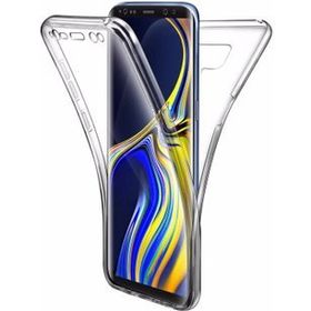 Microsonic Samsung Galaxy Note 9 6 Tarafı Tam Full Koruma 360 Clear Soft Şeffaf Kılıf