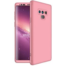 Microsonic Samsung Galaxy Note 9 Double Dip 360 Protective Gold Kılıf