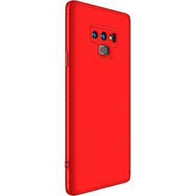 Microsonic Samsung Galaxy Note 9 Double Dip 360 Protective Kırmızı Kılıf