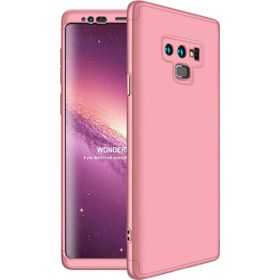 Microsonic Samsung Galaxy Note 9 Double Dip 360 Protective Rose Gold Kılıf