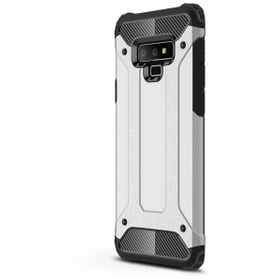 Microsonic Samsung Galaxy Note 9 Rugged Armor Gümüş Kılıf