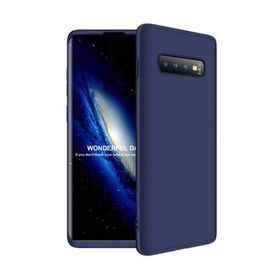 Microsonic Samsung Galaxy S10 Double Dip 360 Protective Lacivert Kılıf