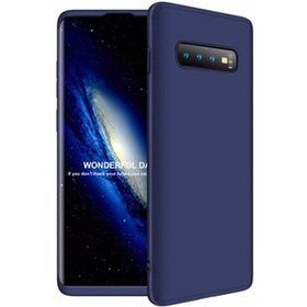 Microsonic Samsung Galaxy S10 Double Dip 360 Protective Lacivert Kılıf