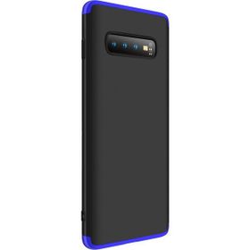 Microsonic Samsung Galaxy S10 Double Dip 360 Protective Siyah Kılıf