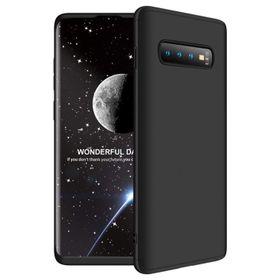 Microsonic Samsung Galaxy S10 Double Dip 360 Protective Siyah Kılıf