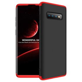 Microsonic Samsung Galaxy S10 Double Dip 360 Protective Siyah Kılıf