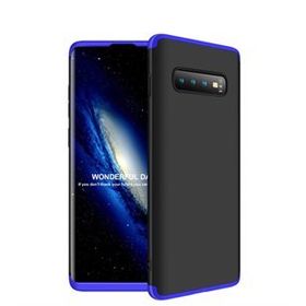 Microsonic Samsung Galaxy S10 Double Dip 360 Protective Siyah Kılıf