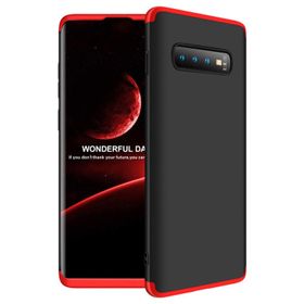Microsonic Samsung Galaxy S10 Double Dip 360 Protective Siyah Kılıf