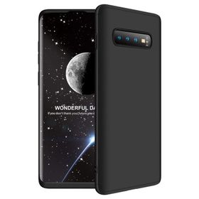 Microsonic Samsung Galaxy S10 Double Dip 360 Protective Siyah Kılıf
