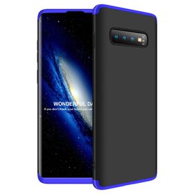 Microsonic Samsung Galaxy S10 Double Dip 360 Protective Siyah Kılıf