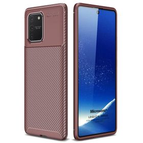 Microsonic Samsung Galaxy S10 Legion Series Kahverengi Kılıf