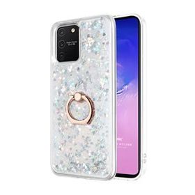 Microsonic Samsung Galaxy S10 Lite Glitter Liquid Holder Kılıf